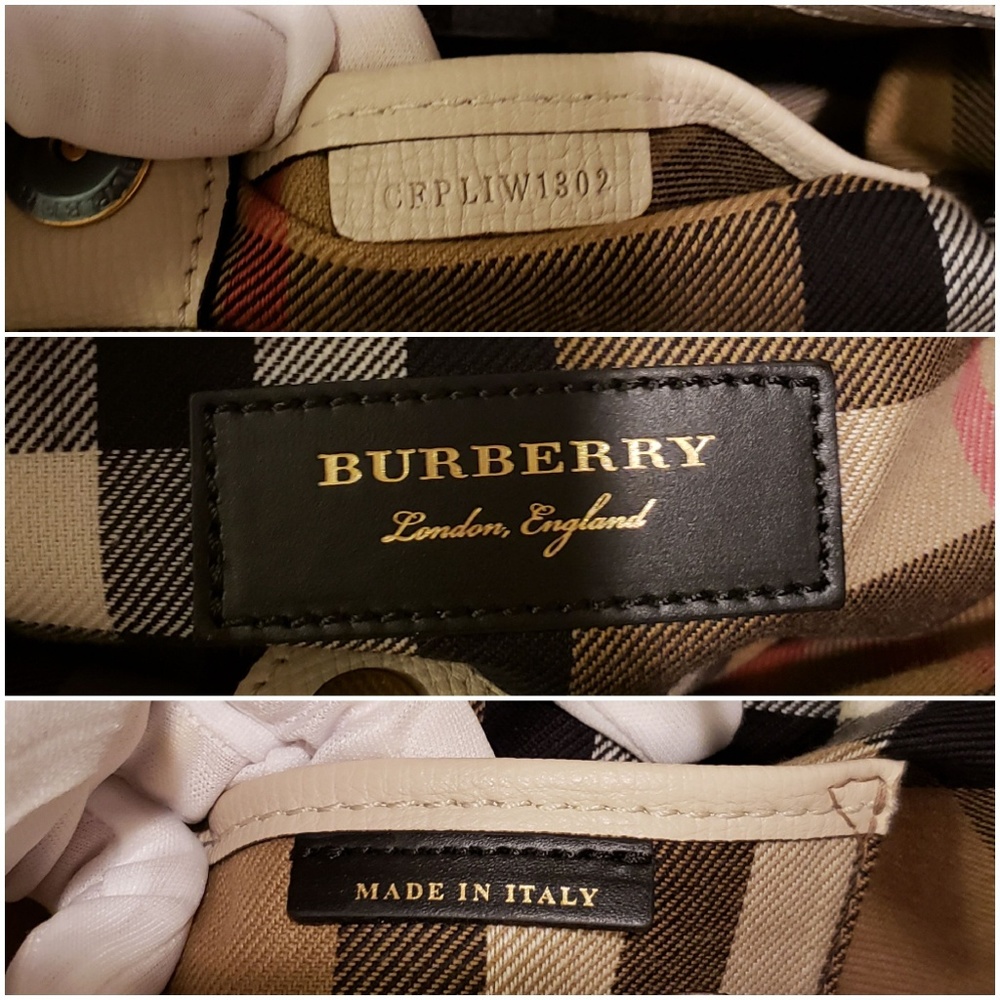 Burberry Broguing Medium Tote NWT - Picture 7 of 8